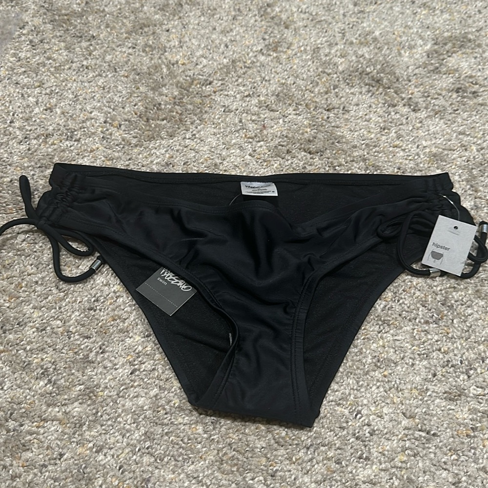 NWT Mossimo black bikini bottoms